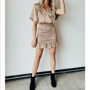 Champagne Dress -Vestique